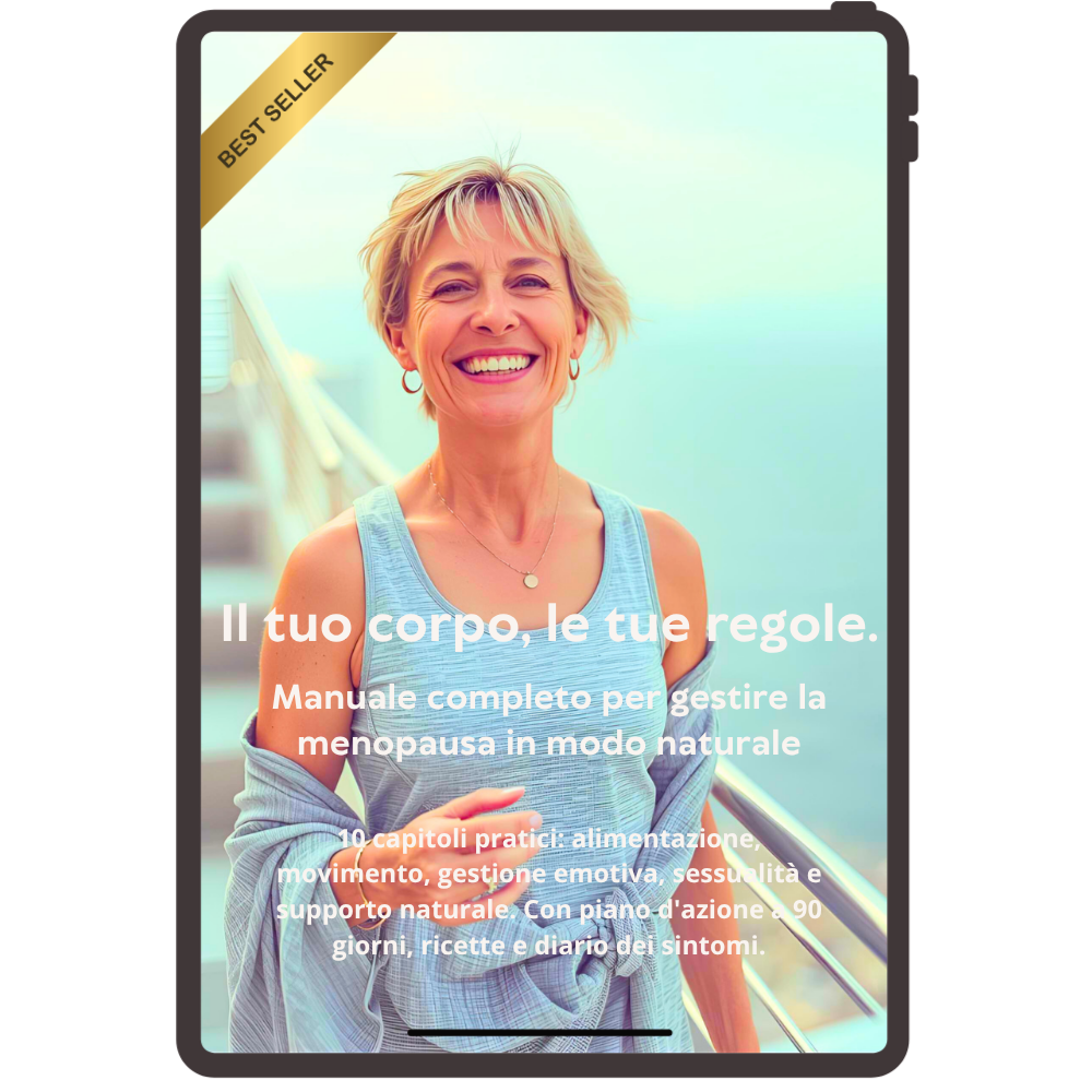 Manuale in PDF per gestire la menopausa in modo naturale