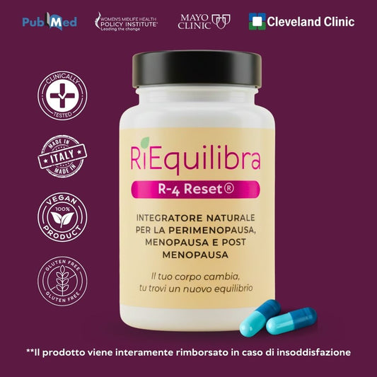 Integratore naturale per la menopausa