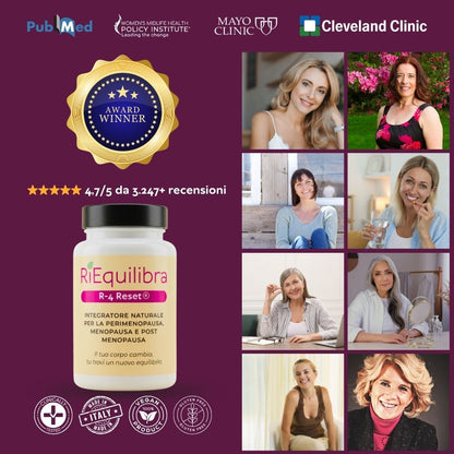 Integratore naturale per la menopausa