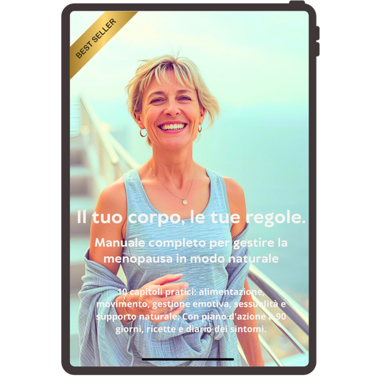 Manuale in PDF per gestire la menopausa in modo naturale